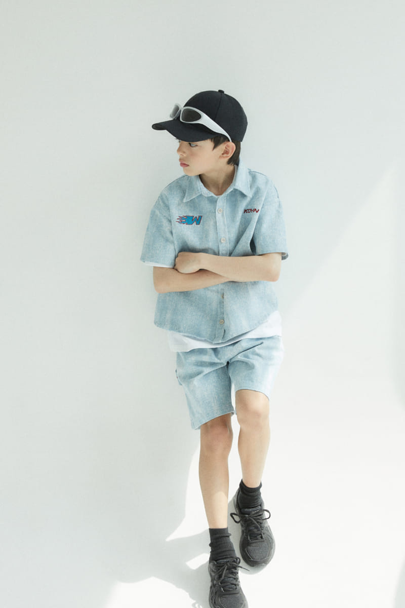 Kokoyarn - Korean Children Fashion - #Kfashion4kids - Rise Denim Shirt - 7