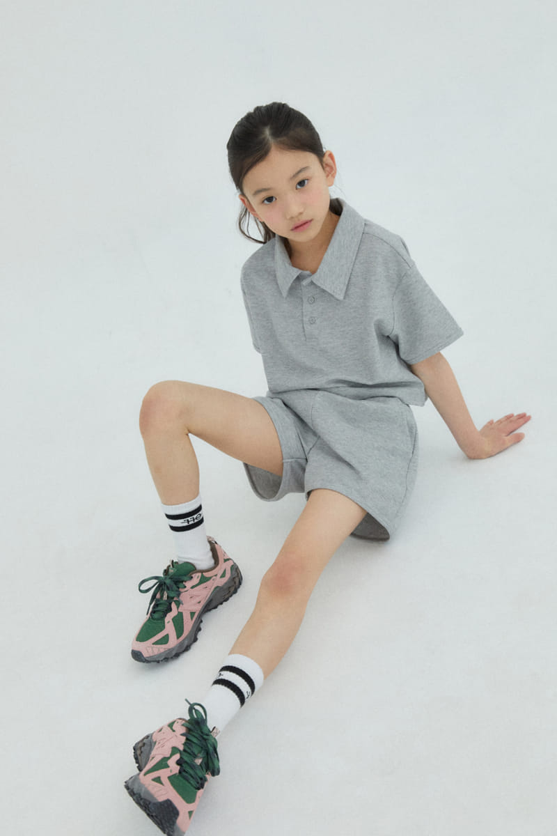 Kokoyarn - Korean Children Fashion - #childofig - Laf Collar Top Bottom Set - 9