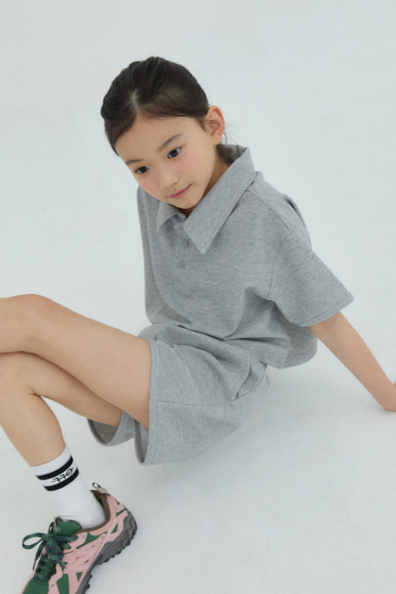 Kokoyarn - Korean Children Fashion - #designkidswear - Laf Collar Top Bottom Set - 11