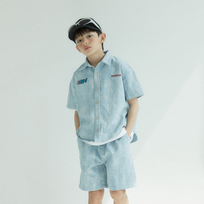 Kokoyarn - Korean Children Fashion - #designkidswear - Rise Denim Shirt