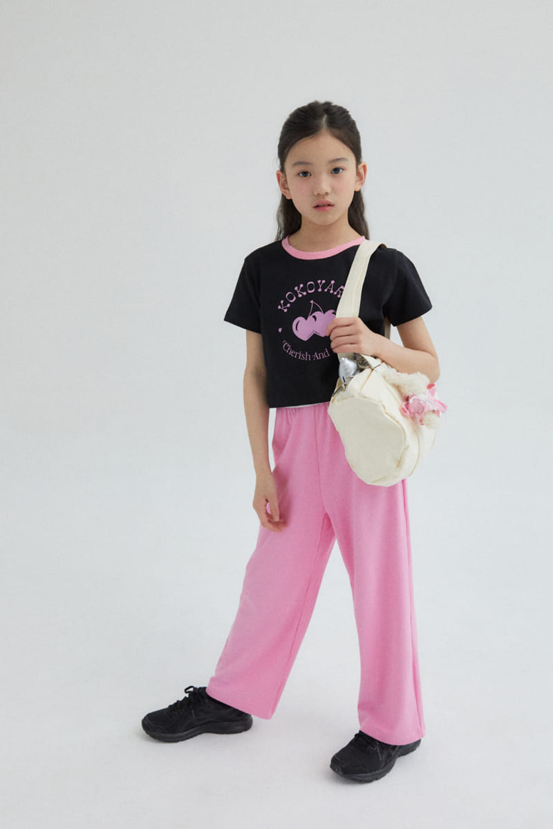 Kokoyarn - Korean Children Fashion - #discoveringself - Cherry Crop Tee - 7