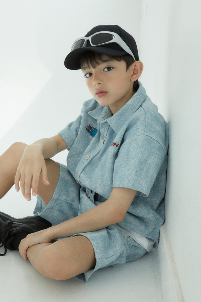 Kokoyarn - Korean Children Fashion - #discoveringself - Rise Denim Shirt - 2