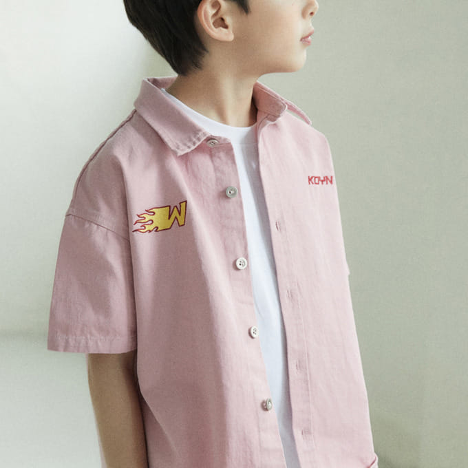 Kokoyarn - Korean Children Fashion - #discoveringself - Demon Pink Shirt