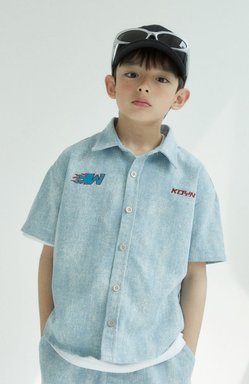 Kokoyarn - Korean Children Fashion - #fashionkids - Rise Denim Shirt - 3