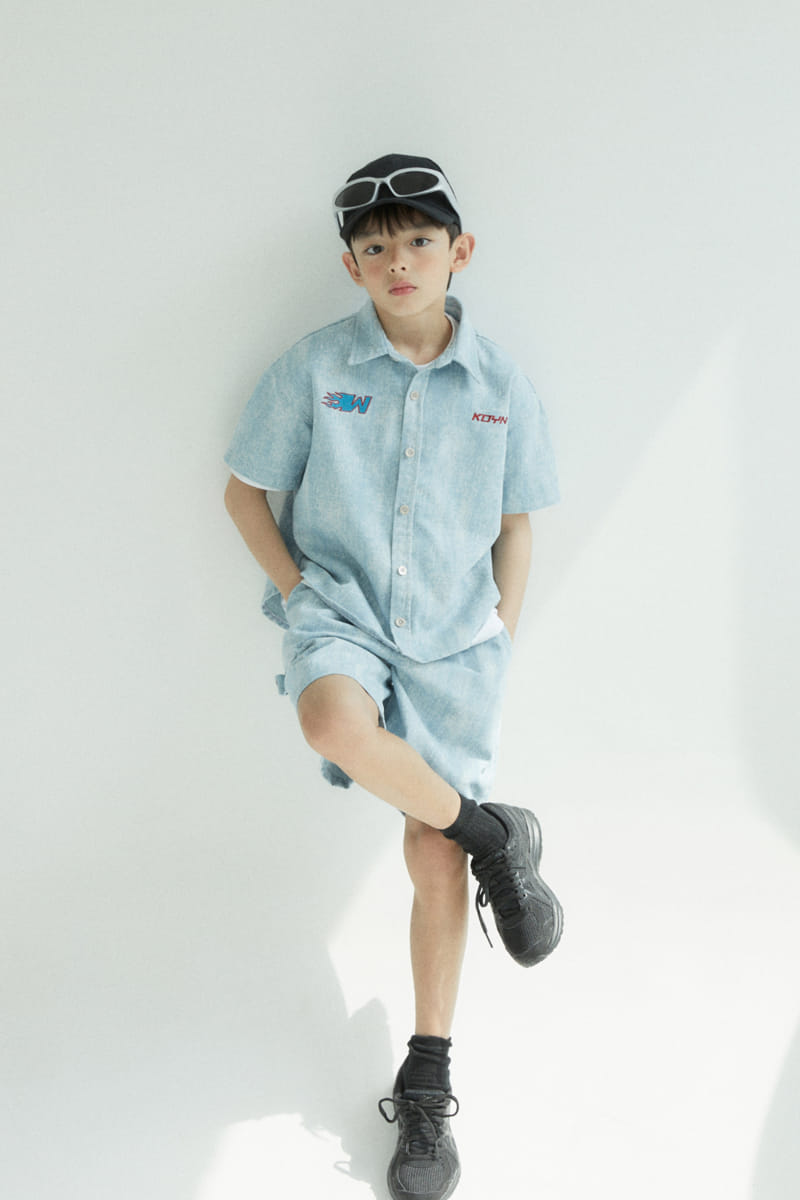 Kokoyarn - Korean Children Fashion - #fashionkids - Rise Denim Shirt - 4