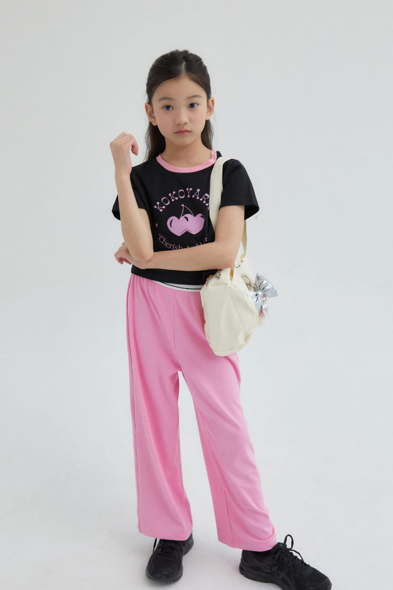 Kokoyarn - Korean Children Fashion - #kidsstore - Cherry Crop Tee - 10