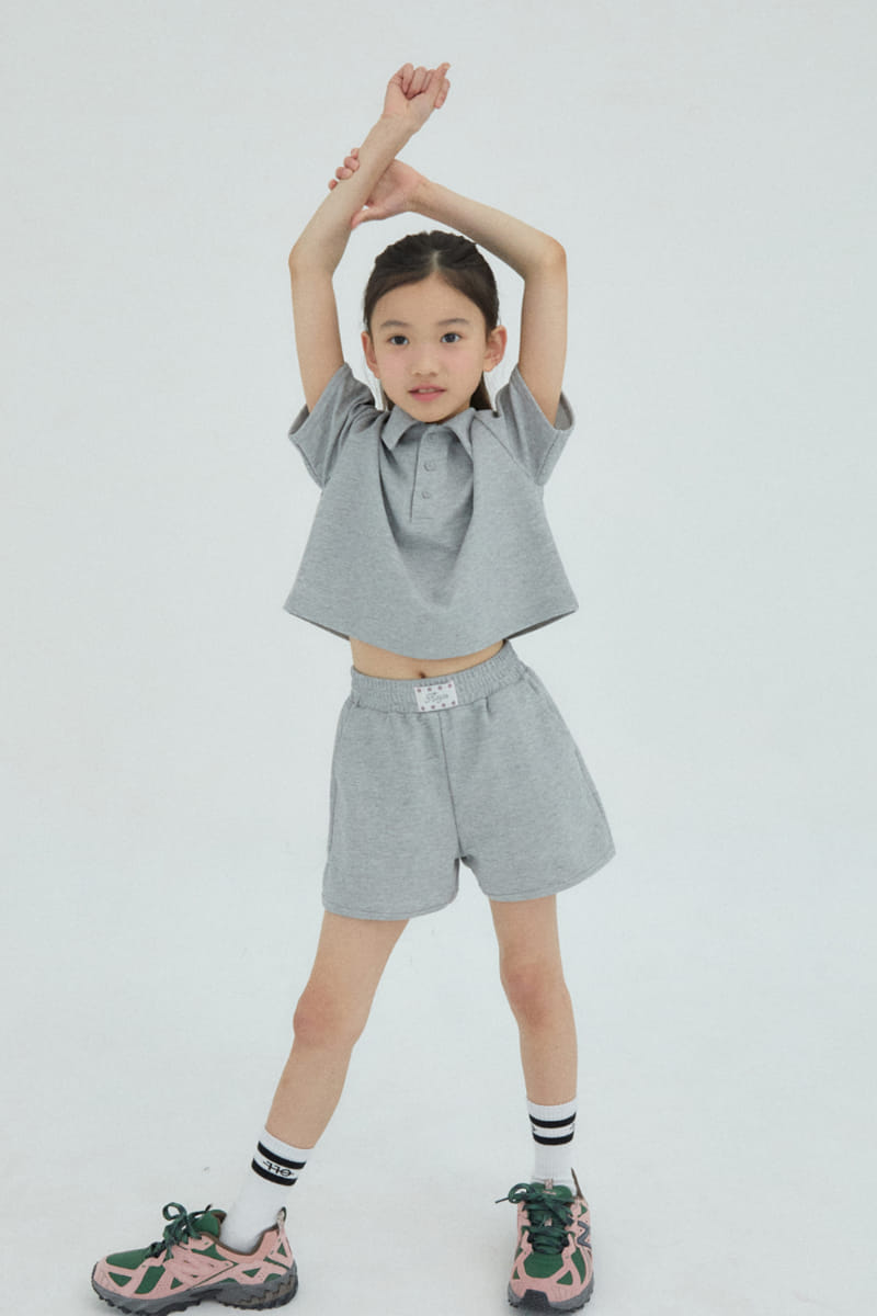 Kokoyarn - Korean Children Fashion - #magicofchildhood - Laf Collar Top Bottom Set - 3