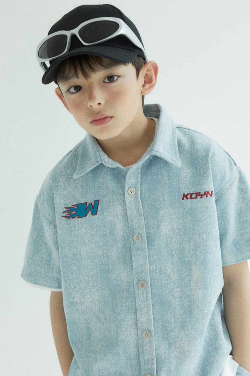 Kokoyarn - Korean Children Fashion - #minifashionista - Rise Denim Shirt - 10