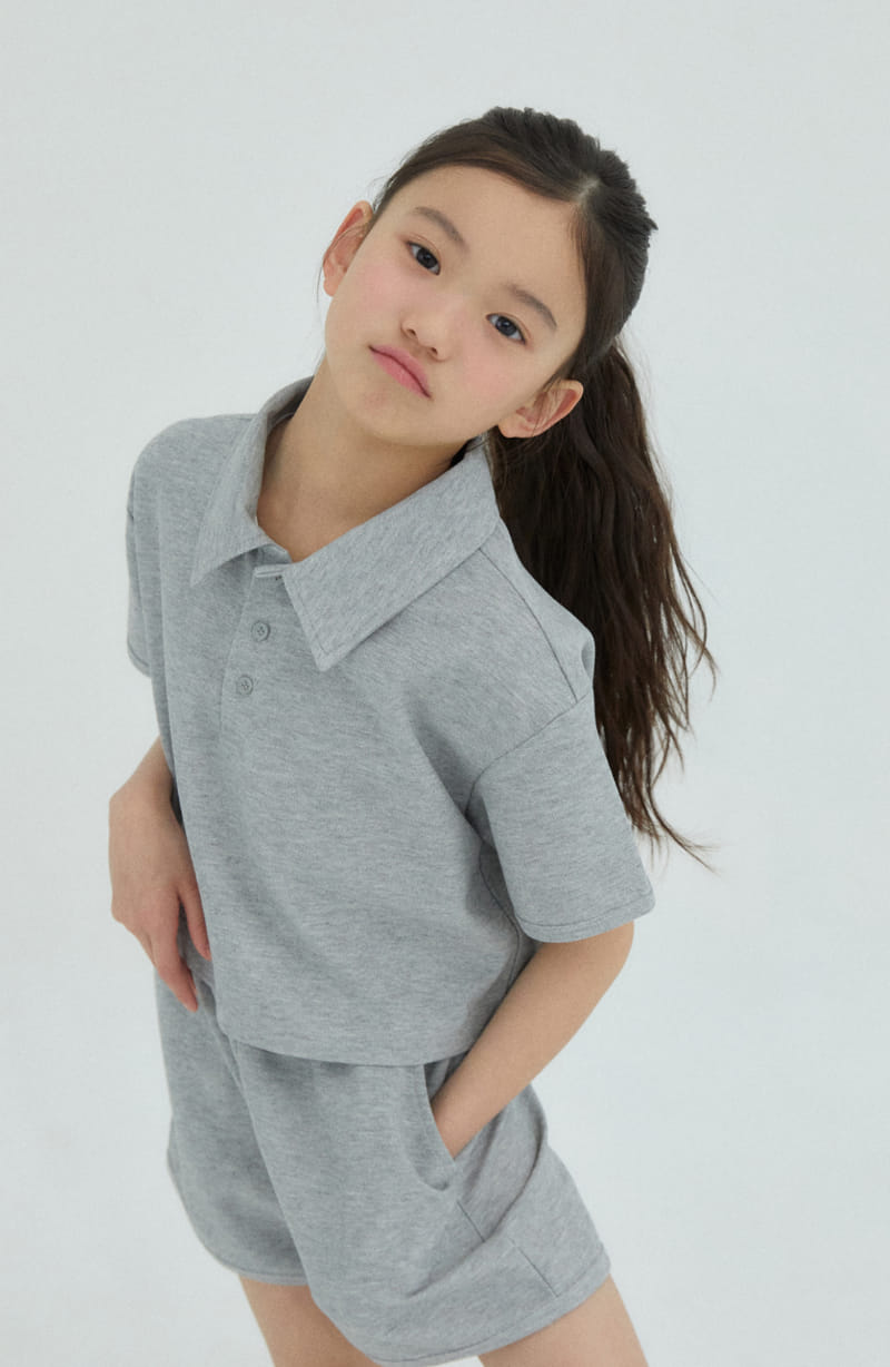 Kokoyarn - Korean Children Fashion - #stylishchildhood - Laf Collar Top Bottom Set - 8