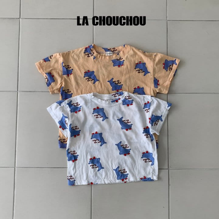 La Chouchou - Korean Children Fashion - #Kfashion4kids - Baby Shark Tee