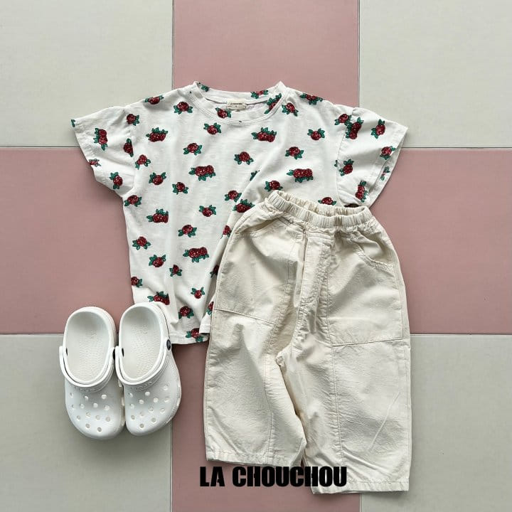 La Chouchou - Korean Children Fashion - #kidzfashiontrend - Flower Tee - 4