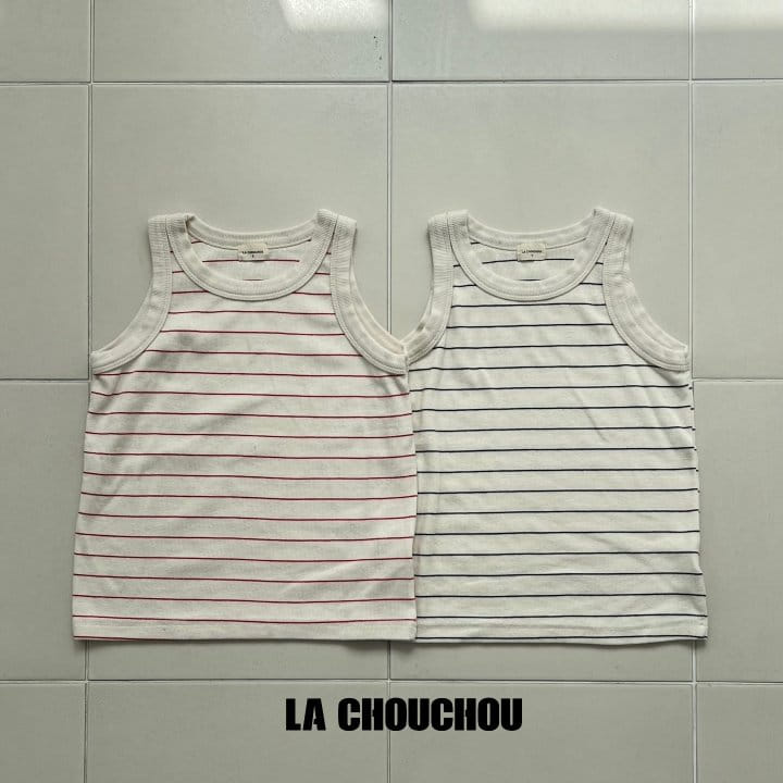 La Chouchou - Korean Children Fashion - #Kfashion4kids - Apple Sleeveless Tee