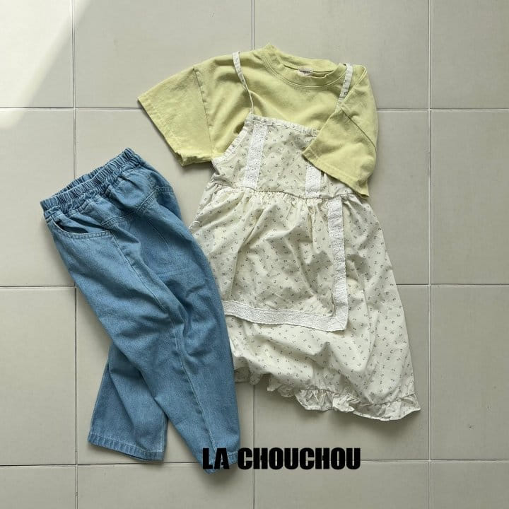 La Chouchou - Korean Children Fashion - #fashionkids - Layered One-Piece - 4