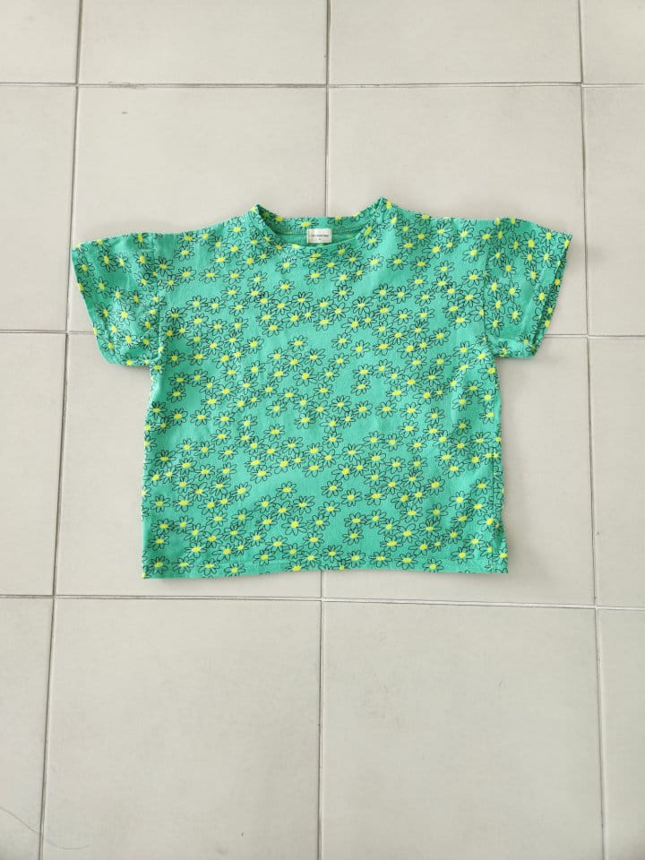 La Chouchou - Korean Children Fashion - #kidzfashiontrend - Flower Tee - 3