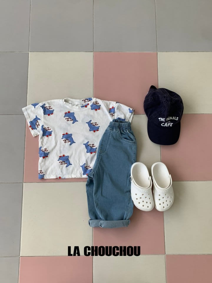 La Chouchou - Korean Children Fashion - #littlefashionista - Baby Shark Tee - 2