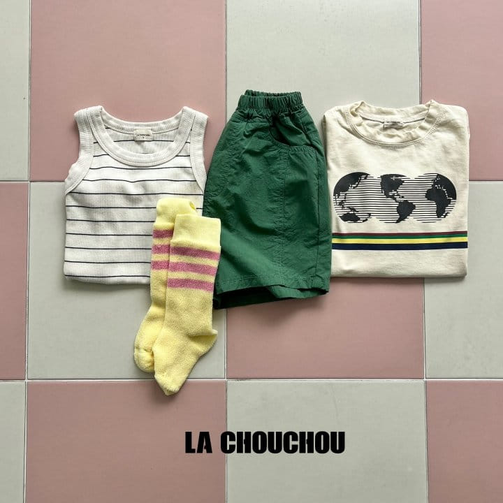 La Chouchou - Korean Children Fashion - #littlefashionista - Apple Sleeveless Tee - 2