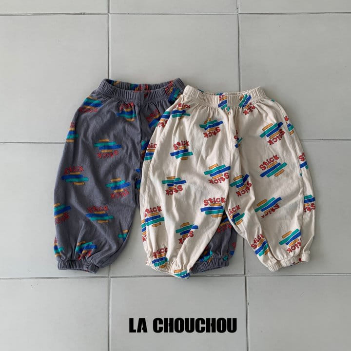 La Chouchou - Korean Children Fashion - #prettylittlegirls - Stick Jogger Pants