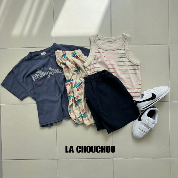 La Chouchou - Korean Children Fashion - #toddlerclothing - Stick Jogger Pants - 4