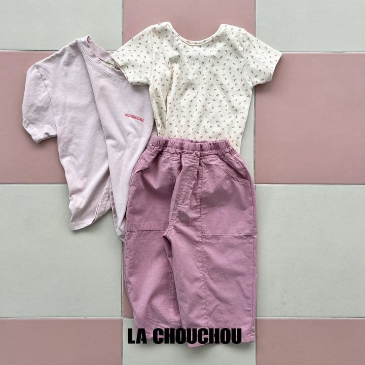 La Chouchou - Korean Children Fashion - #stylishchildhood - Ladder C Cropped Shorts - 2