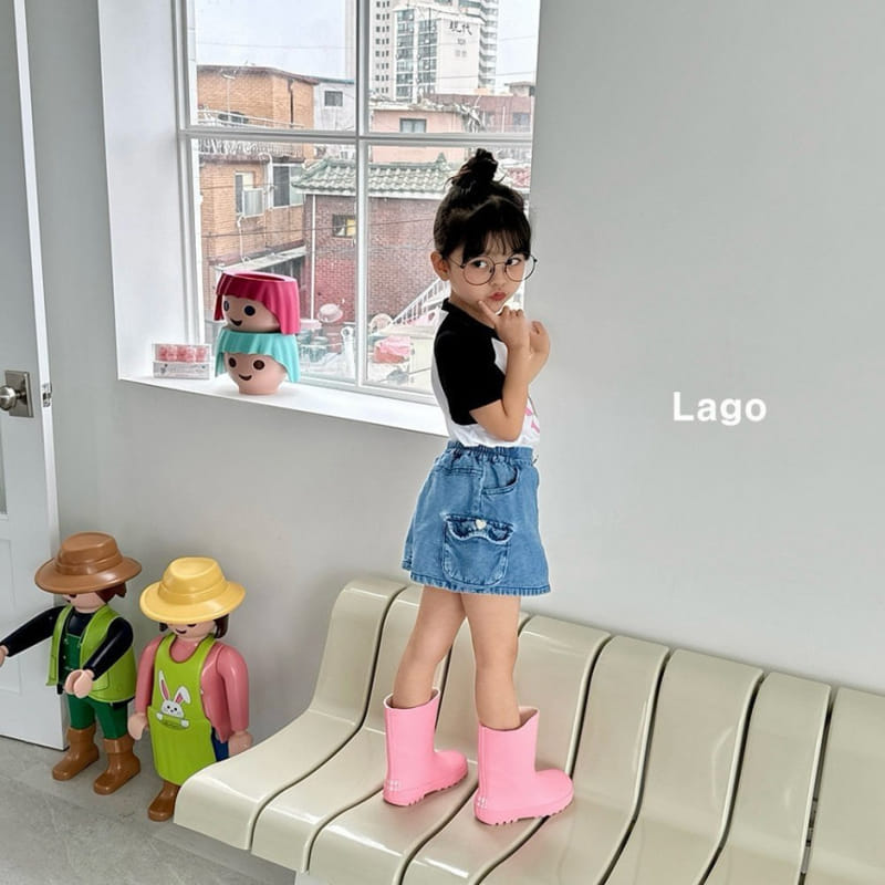 Lago - Korean Children Fashion - #minifashionista - Honey Bear Raglan Tee - 7