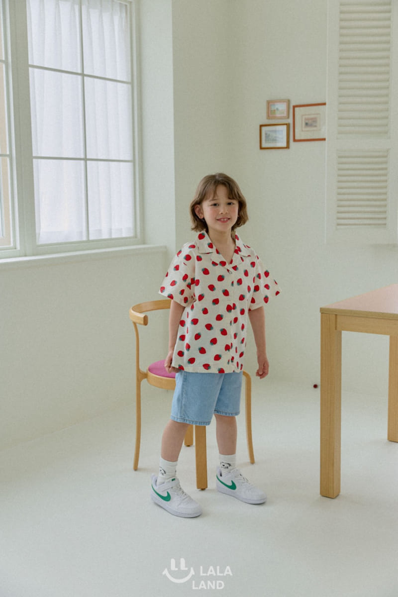 Lalaland - Korean Children Fashion - #designkidswear - Berry Shirts - 9