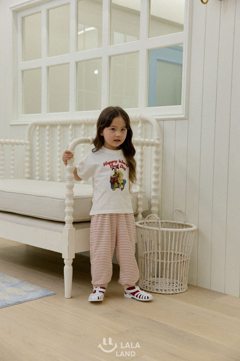 Lalaland - Korean Children Fashion - #designkidswear - Grommet Tee - 4