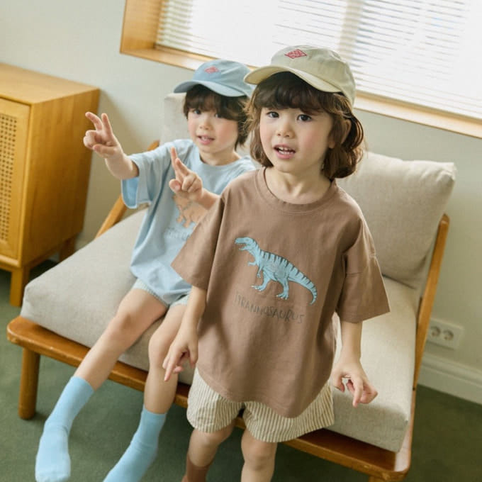 Lalaland - Korean Children Fashion - #discoveringself - Dino Tee