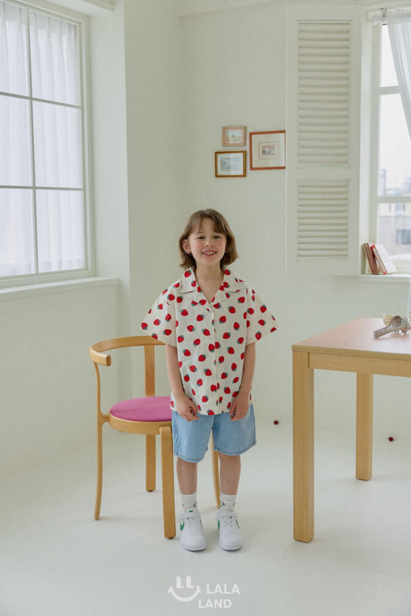 Lalaland - Korean Children Fashion - #discoveringself - Berry Shirts - 10