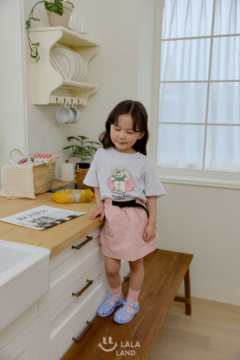 Lalaland - Korean Children Fashion - #kidsstore - Belt Cargo Skirt - 10