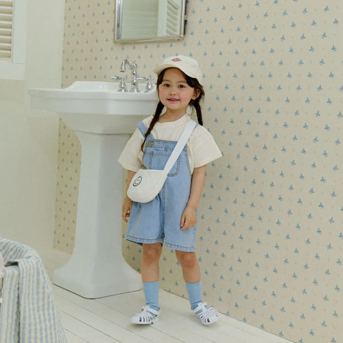 Lalaland - Korean Children Fashion - #kidzfashiontrend - Denim Dungarees