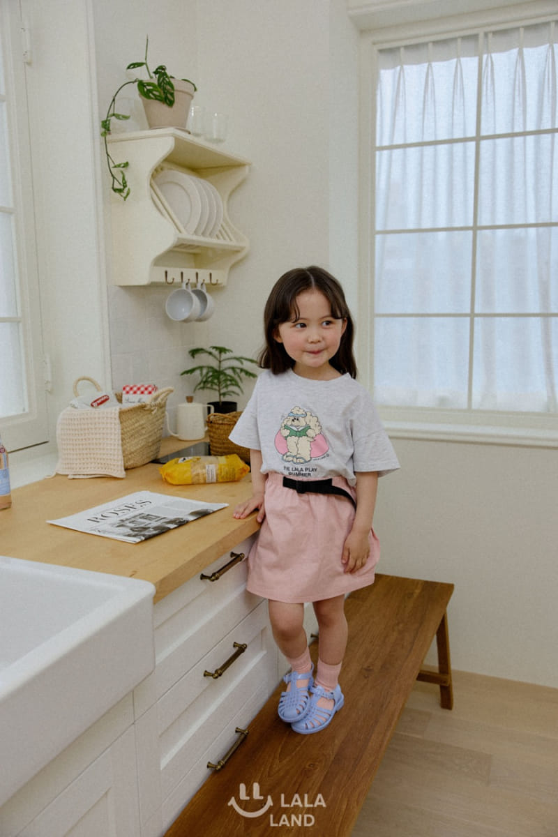 Lalaland - Korean Children Fashion - #kidzfashiontrend - Belt Cargo Skirt - 11