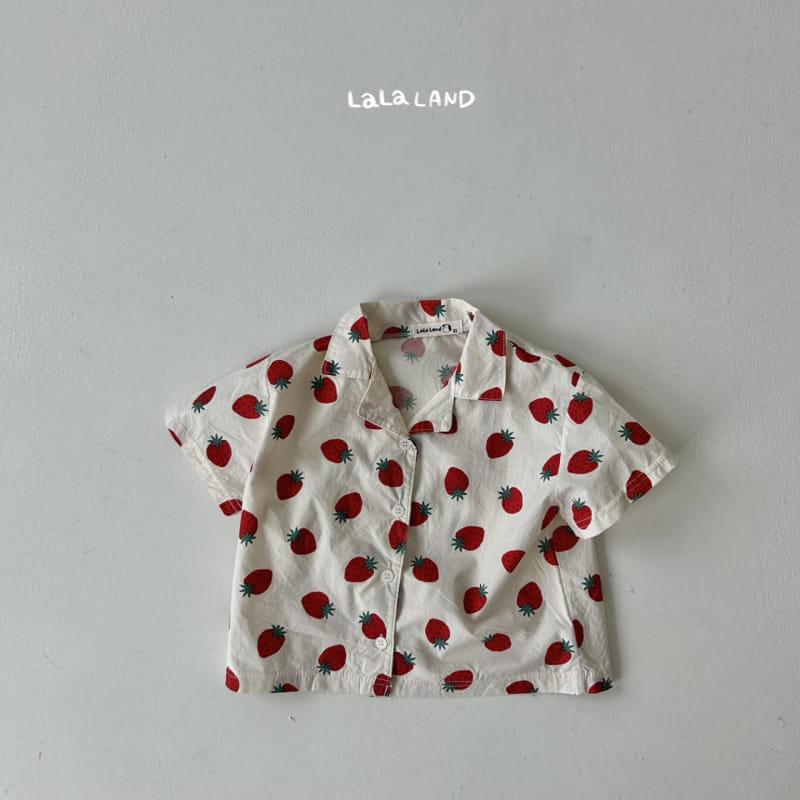 Lalaland - Korean Children Fashion - #littlefashionista - Berry Shirts - 2