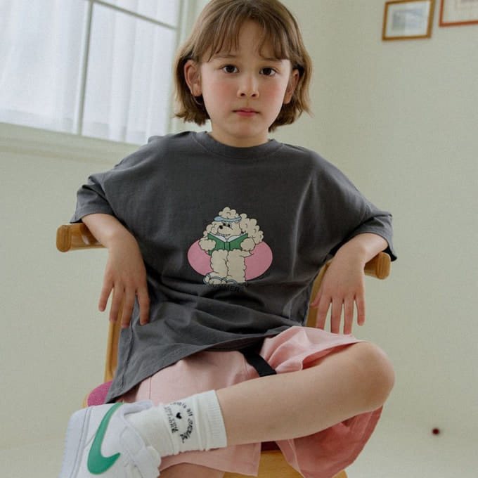 Lalaland - Korean Children Fashion - #magicofchildhood - Terry Puddle Tee