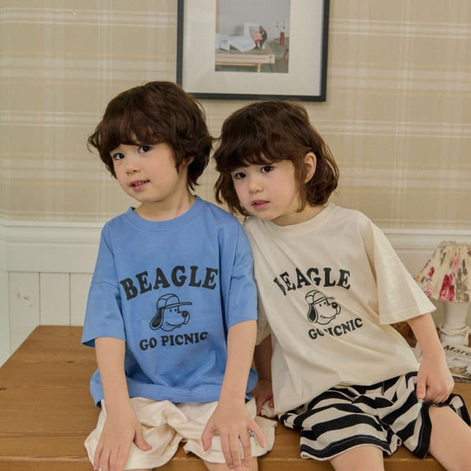 Lalaland - Korean Children Fashion - #minifashionista - Beagle Tee