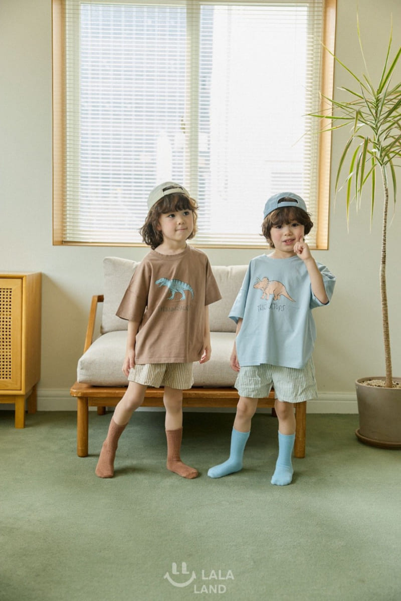 Lalaland - Korean Children Fashion - #minifashionista - Dino Tee - 9