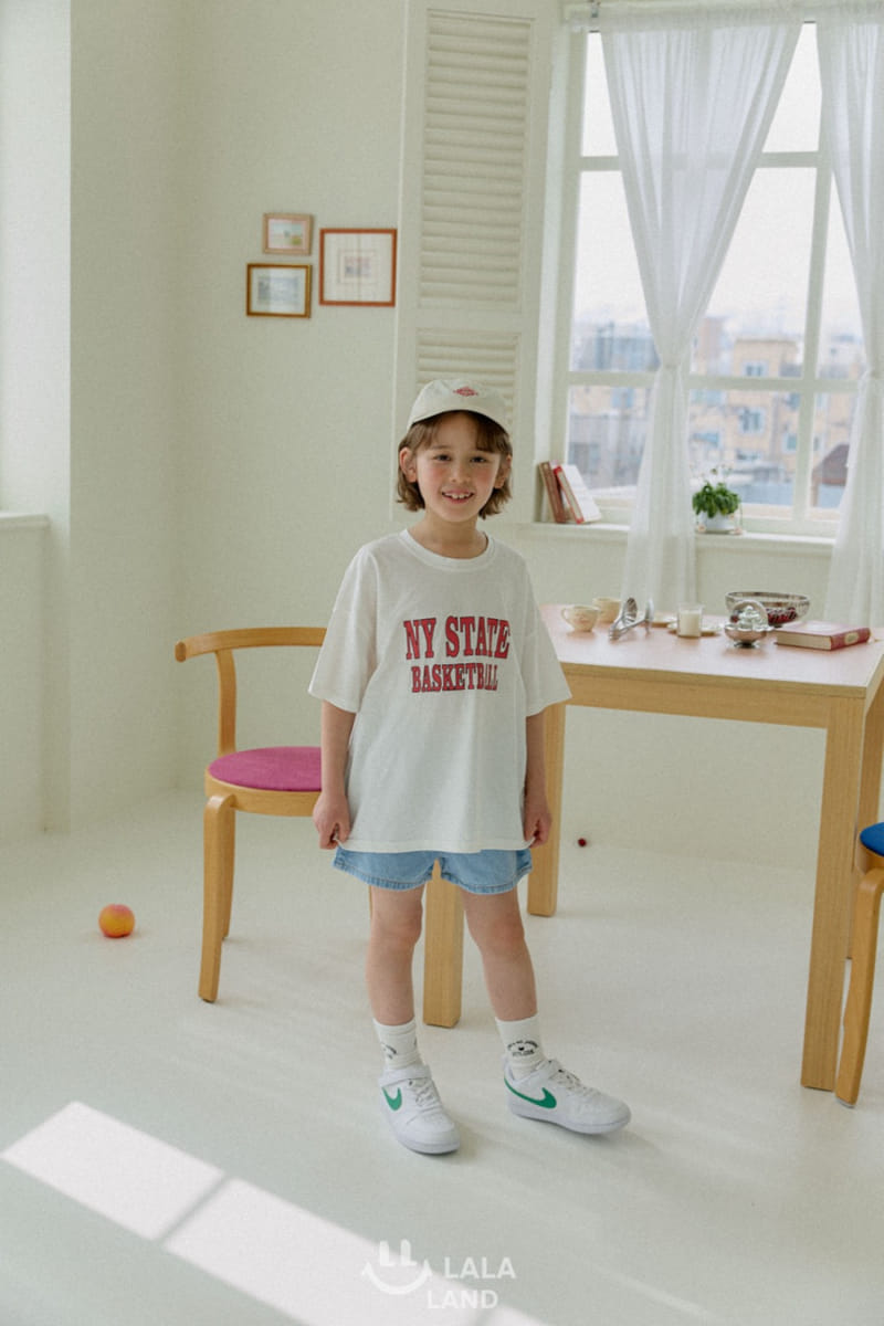 Lalaland - Korean Children Fashion - #toddlerclothing - Denim Half Pants - 4