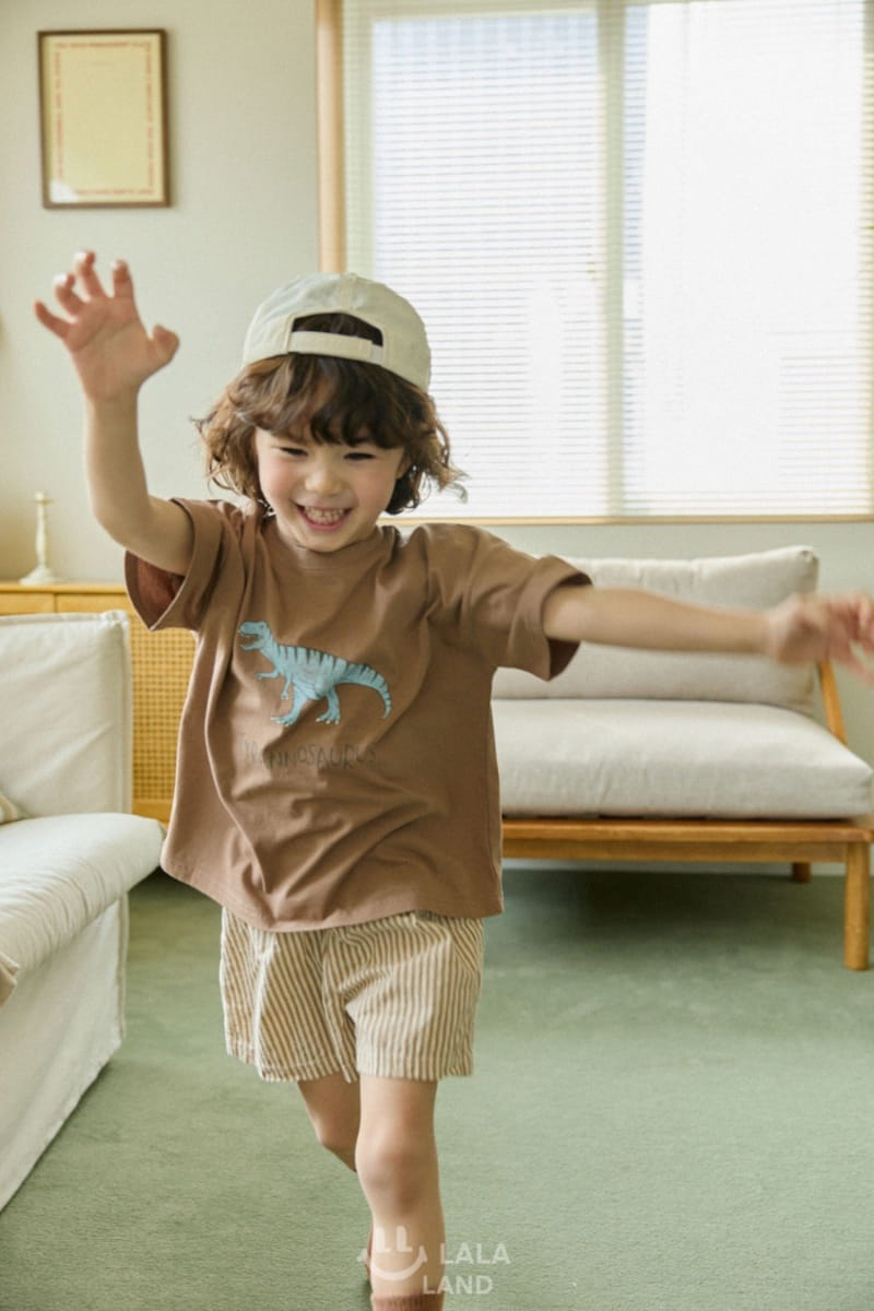 Lalaland - Korean Children Fashion - #todddlerfashion - Dino Tee - 11