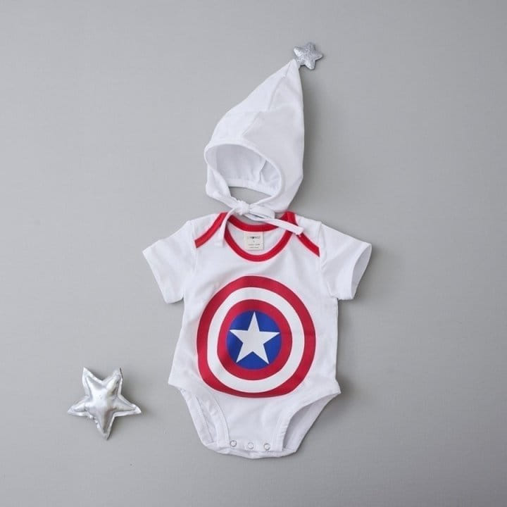 Lemonade - Korean Baby Fashion - #babyfever - Captain Short Sleeve Body Suit - 8