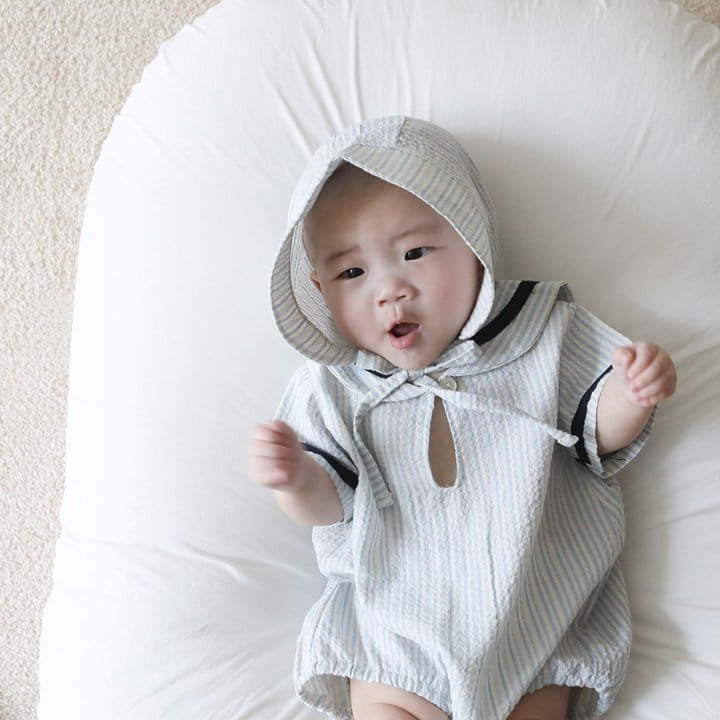 Lemonade - Korean Baby Fashion - #babyoutfit - Ocean Body Suit - 8