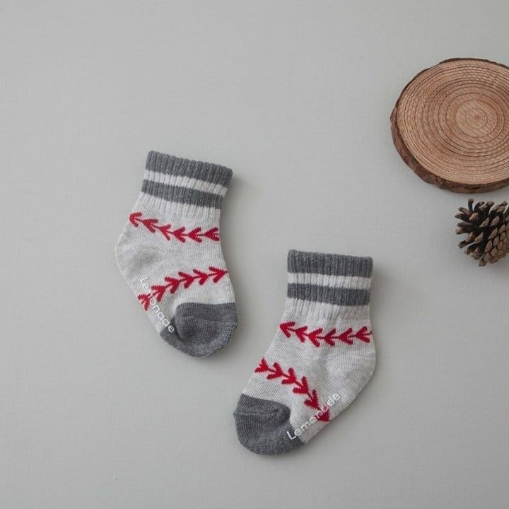 Lemonade - Korean Baby Fashion - #babyoutfit - Baseball Socks - 6