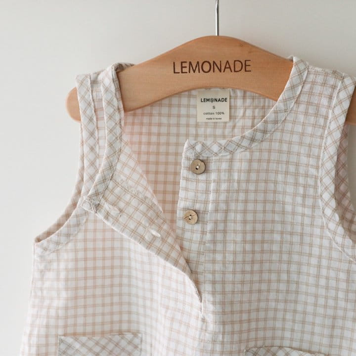 Lemonade - Korean Baby Fashion - #babywear - Chess Body Suit - 5