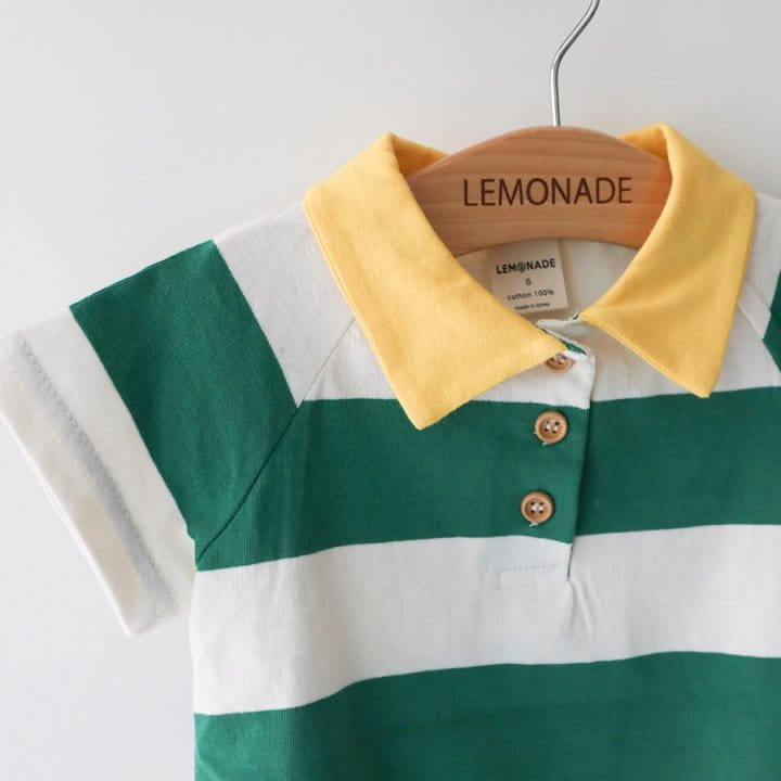 Lemonade - Korean Baby Fashion - #onlinebabyboutique - Boni Collar Body Suit - 9