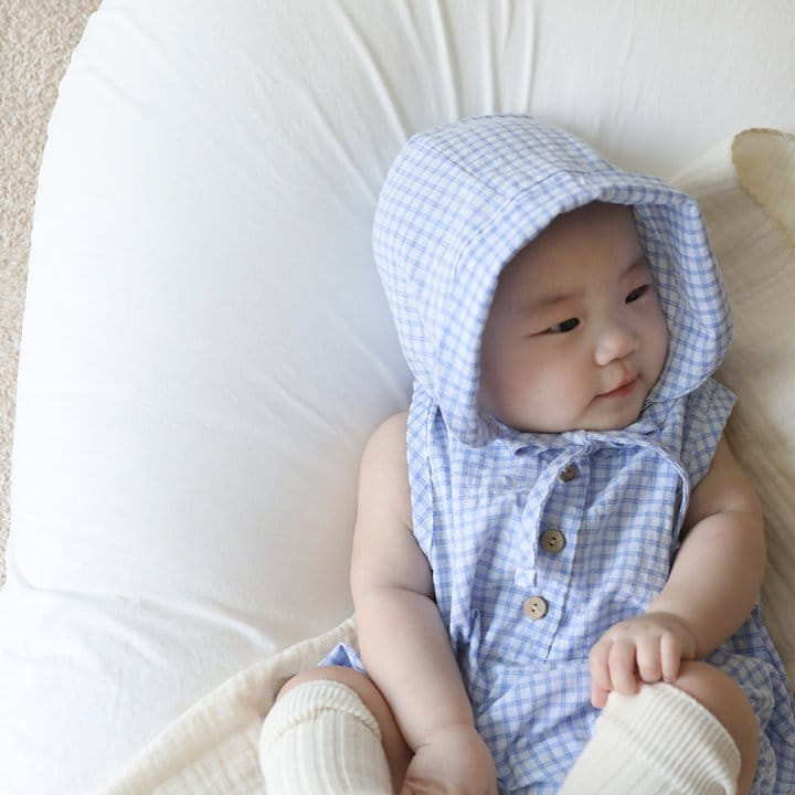 Lemonade - Korean Baby Fashion - #onlinebabyshop - Chess Body Suit - 7