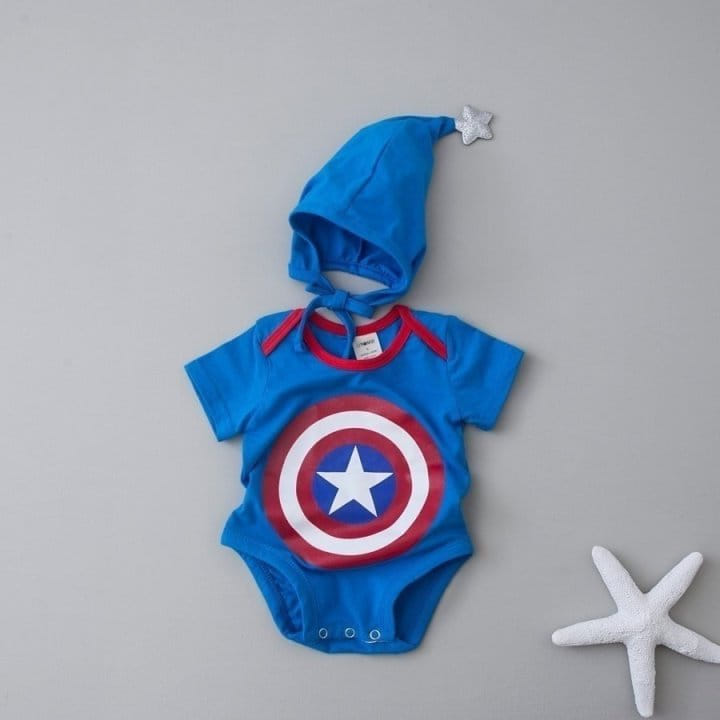 Lemonade - Korean Baby Fashion - #onlinebabyshop - Captain Short Sleeve Body Suit - 2