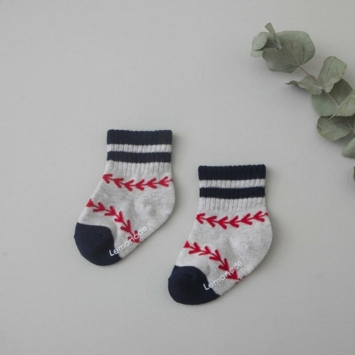 Lemonade - Korean Baby Fashion - #onlinebabyshop - Baseball Socks - 10