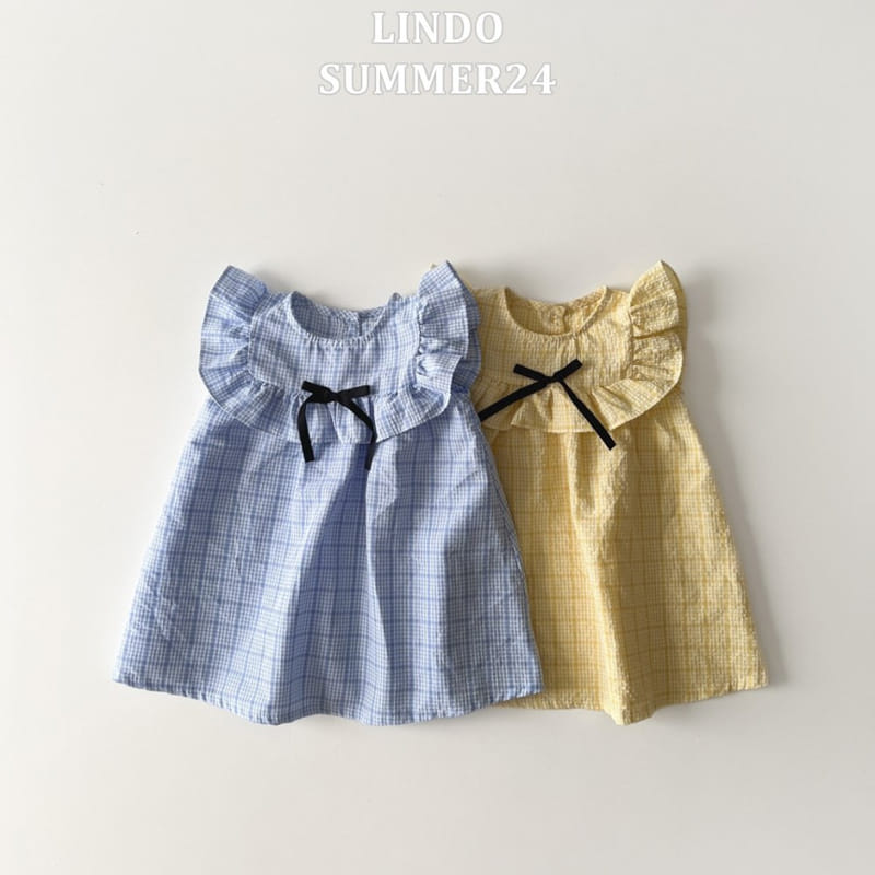 Lindo - Korean Children Fashion - #Kfashion4kids - Square Frill One-Piece - 8