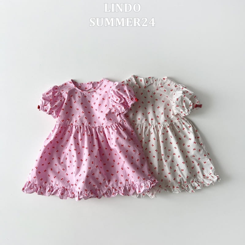 Lindo - Korean Children Fashion - #Kfashion4kids - Needs Ribbon One-Piece - 2