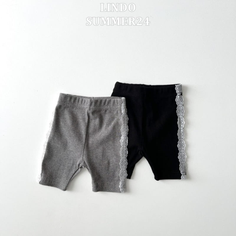 Lindo - Korean Children Fashion - #Kfashion4kids - May Lace Short Leggings - 9