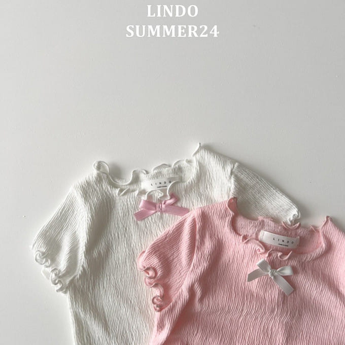 Lindo - Korean Children Fashion - #childofig - Bebe Ribbon Tee