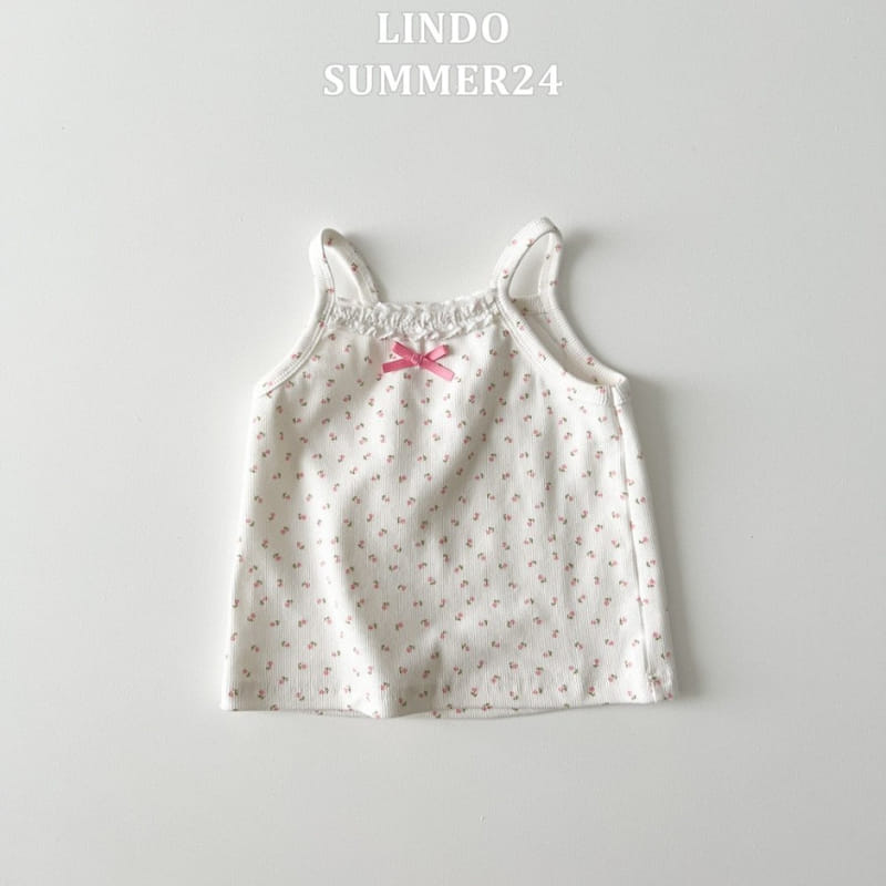 Lindo - Korean Children Fashion - #prettylittlegirls - Cuty Ribbon Sleeveless Tee - 4